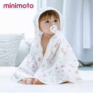 小米米婴儿春夏三层纱布抱巾新生儿用品宝宝抱被多功能包被包巾