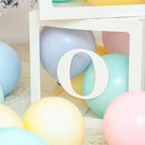 Прозрачный воздушный шар, детская коробка, детское вечернее платье, декор, макет, популярно в интернете