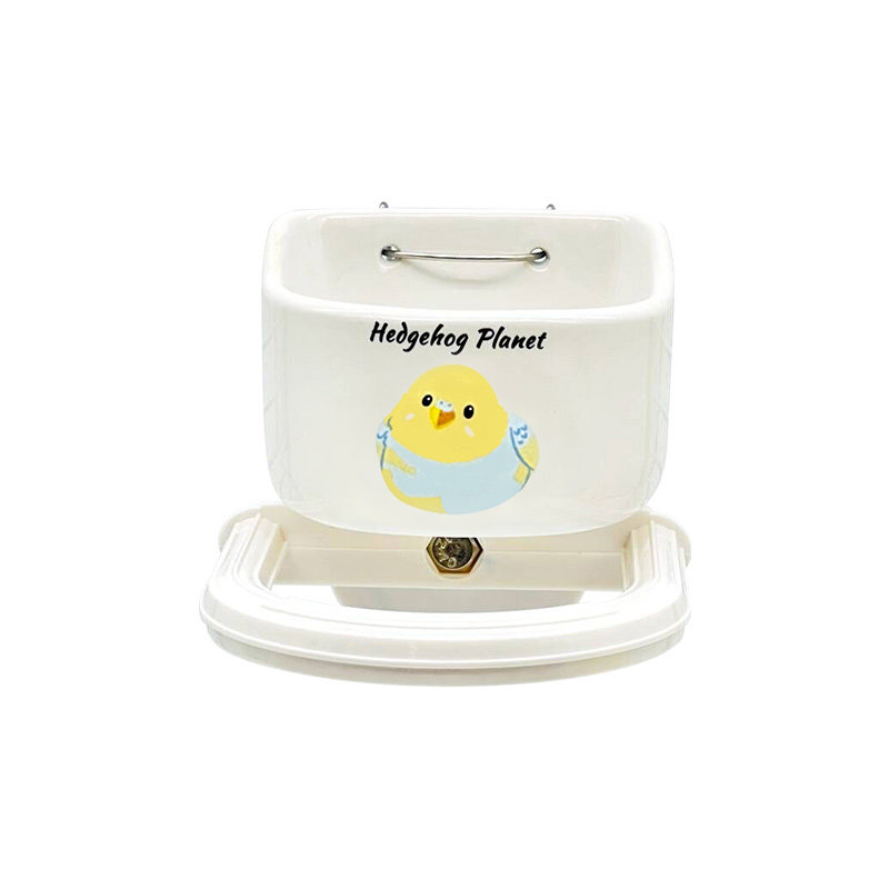 刺星球可爱鹦鹉系列玄凤牡丹虎皮仓鼠用陶瓷食盆挂碗食盆食碗用品,淘宝优惠券,粉丝福利购,淘宝优惠卷