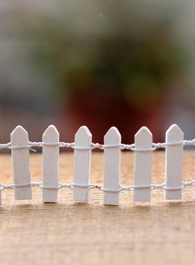 diy苔藓微景观栅栏盆栽小摆件