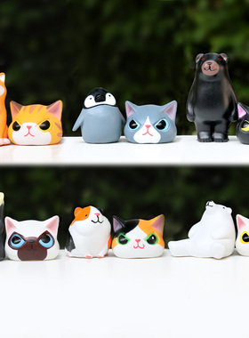 日系伪装猫咪动物小猫头套变装