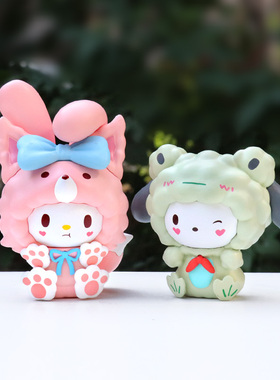 绵羊头系列美乐蒂库洛米潮玩盲盒