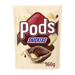 澳洲代购直邮 Mars 玛氏Pods 国民巧克力牛奶夹心脆粒酥巧饼 160g - 图3