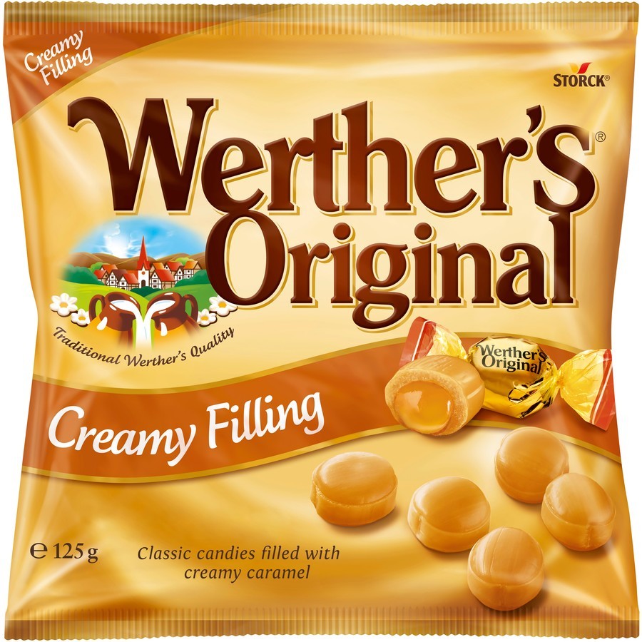 澳洲代购Werther's Original 维特太妃糖奶油袋装夹心软硬糖 140g - 图3