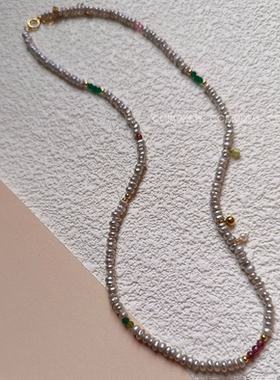 天然石小众高级感项链