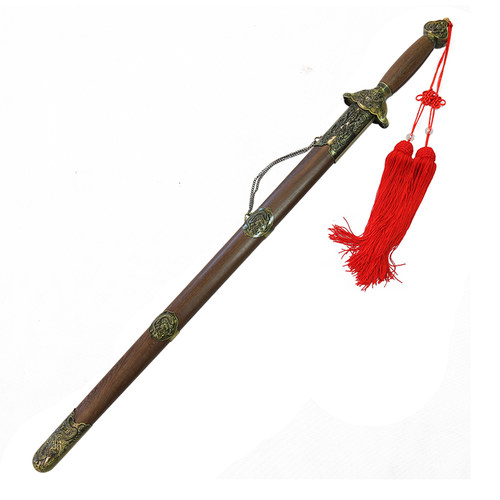 太极剑木兰双剑龙凤晨练冷兵器武术表演剑不锈钢双剑未开刃 - 图3