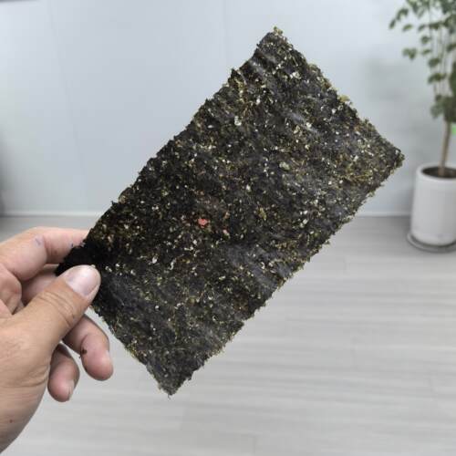 盈轩做寿司海苔片商用半切型饭团海苔食材材料沙拉卷紫菜包饭家用 - 图3