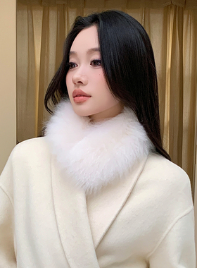 软软糯糯山羊绒獭兔毛内里
