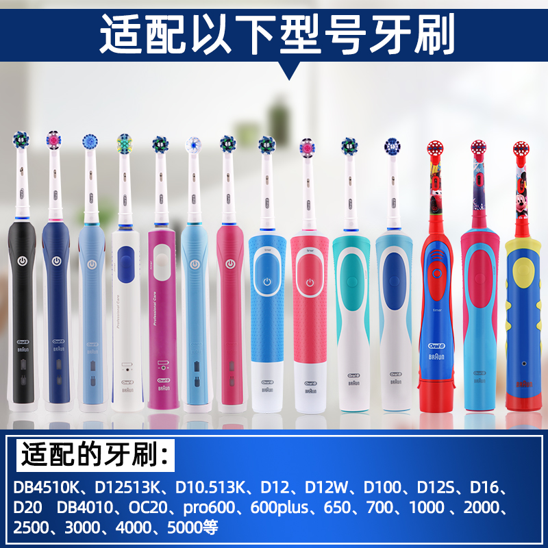 博朗Oral-B/欧乐b电动牙刷盒OralB盒子D12D16D20pro600旅行盒3757 - 图0