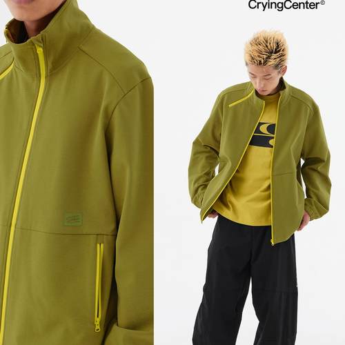 CryingCenter 干爽针织运动夹克 哭喊中心 - 图2