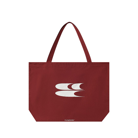 CryingCenter 低饱和莫兰迪色通勤大容量帆布包  哭喊中心