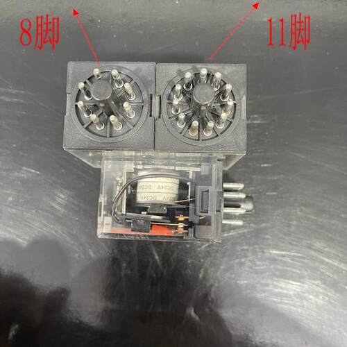 MK2P-I MK3P-I 小型通用中间继电器 AC220V DC24V 12V 6V 8脚11脚 - 图1
