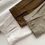 Осенний лонгслив, осенняя рубашка