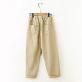 Брендовые джинсовые свежие весенние штаны для школьников, свободный прямой крой, коллекция 2021, тренд сезона