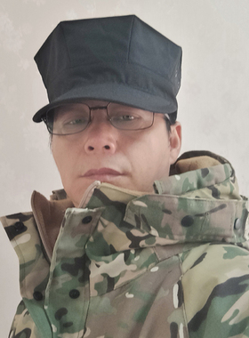 户外美军迷卡其色帽双层战术八角帽棒球帽鸭舌帽男款夏季作训帽子