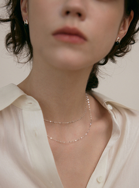 LLabs925波光粼粼锁骨链