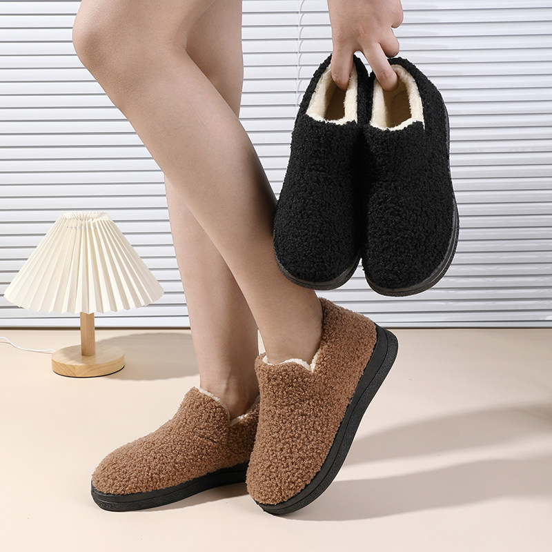 冬季新款舒适雪地靴加绒加厚保暖女棉鞋平跟软底短筒棉靴妈妈鞋,淘宝优惠券,粉丝福利购,淘宝优惠卷