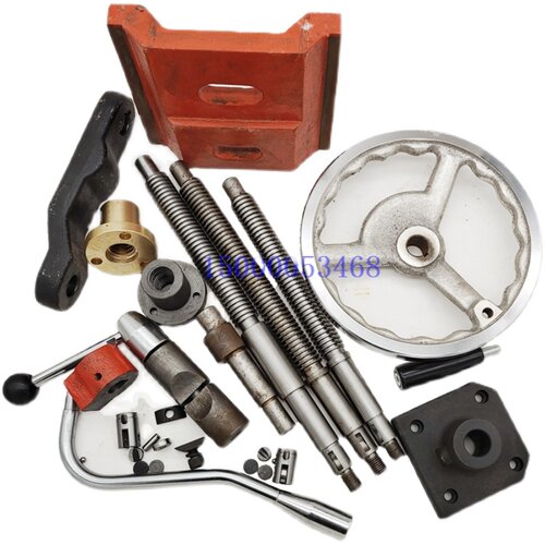 宝鸡云南车床6140 6150尾架配件尾座丝杆螺母压板偏心轴手轮轴承 - 图3