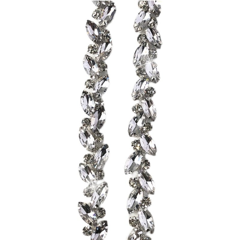 西装肩部装饰水钻肩带链条 花式手缝钻链衣服外套服装diy配件辅料,淘宝优惠券,粉丝福利购,淘宝优惠卷