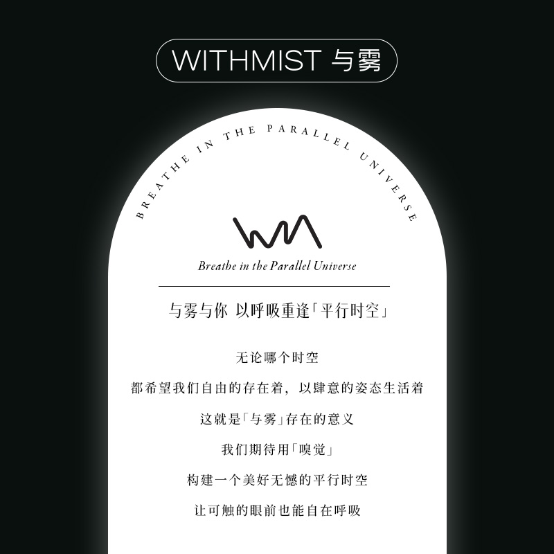 WITHMIST与雾车载香薰奔驰宝马特斯拉汽车出风口专用男士高级香氛