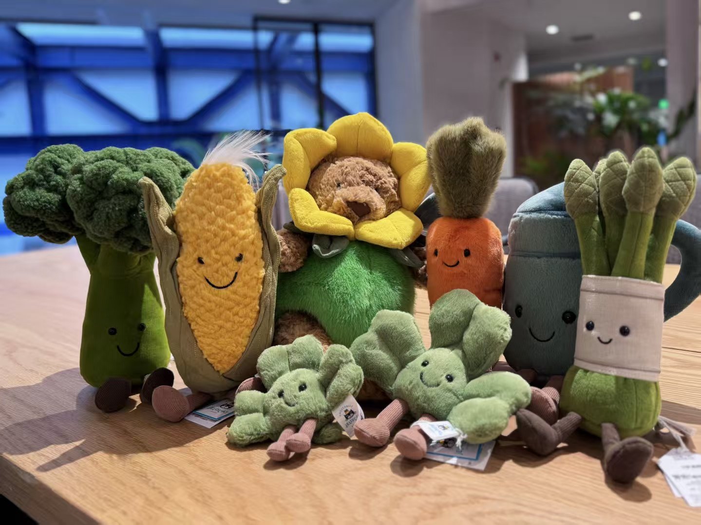 jellycat春季新品拉祖利亚彩虹兔三叶草玉米胡萝卜蛋糕毛绒玩具,淘宝优惠券,粉丝福利购,淘宝优惠卷