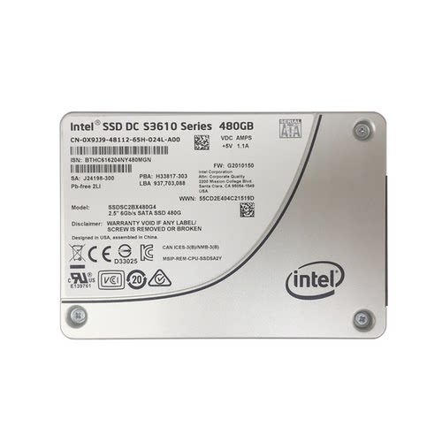 Intel英特尔S3520S3510S3610200G480G800GSATA企业级SSD固态硬盘 - 图3