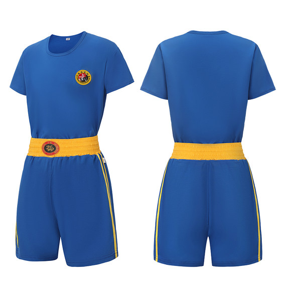 Children's boxing and Sanda suit for boys and girls, professional fighting suit, competition training, free fighting adult martial arts suit