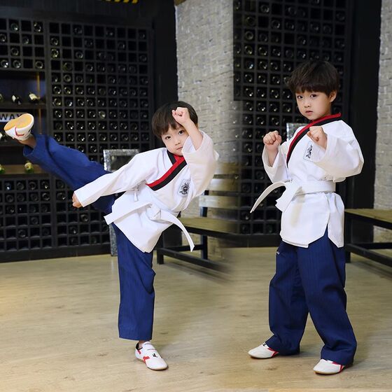 Poomsae Taekwondo uniforms for adults, children, men and women, Taekwondo performance uniforms, Poomsae training uniforms, coach uniforms