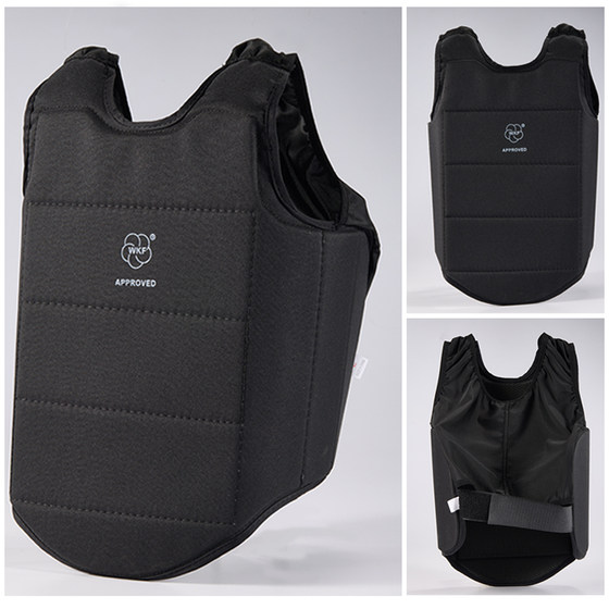 Karate chest protector Oxford cloth competition protective gear for children and adults competition type chest protector thickened karate chest protector