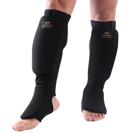Boxing leggings, shin guards, and sparring leggings