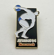 2004 Athens Badge American Media NEWSWEEK Medal Collection 2301