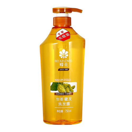 蜂花洗发水无硅油健发550ml生姜啤酒花清爽控油洗发露男女士国货 - 图3