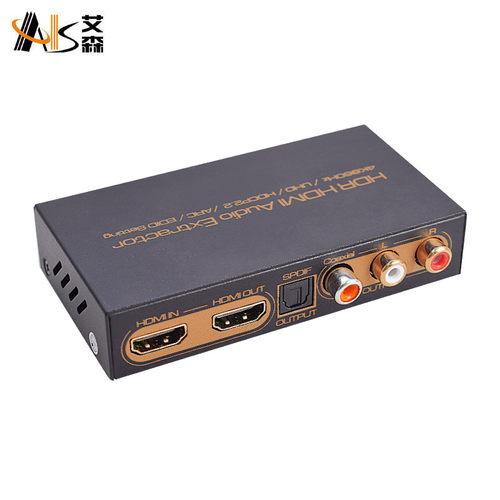 AIS艾森HDMI音频分离器PS5机顶盒5.1同轴光纤2.0输出4K@60hz/HDR - 图0