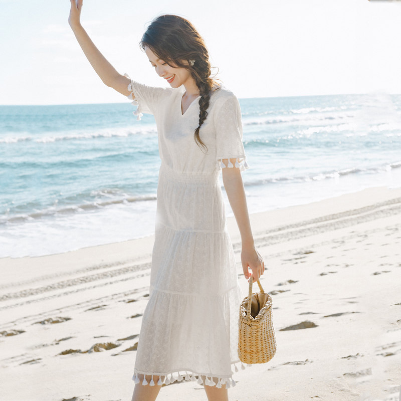  茵曼翰飞连衣裙