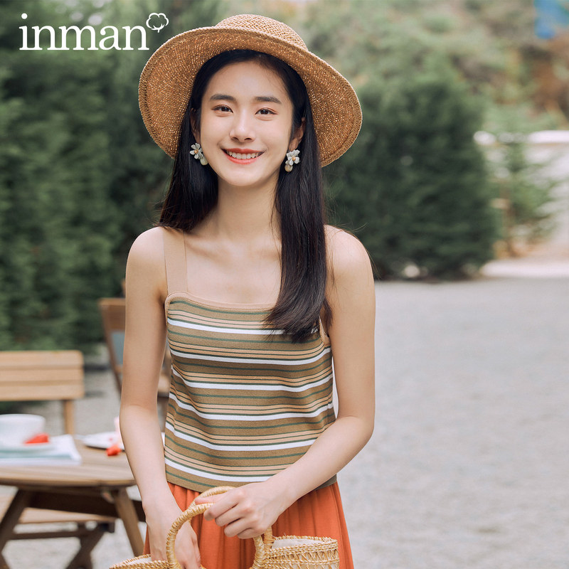  茵曼翰飞背心吊带