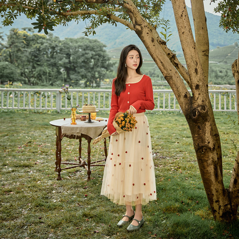 茵曼长袖t恤2020年新款百搭打底衫 茵曼田田极客T恤