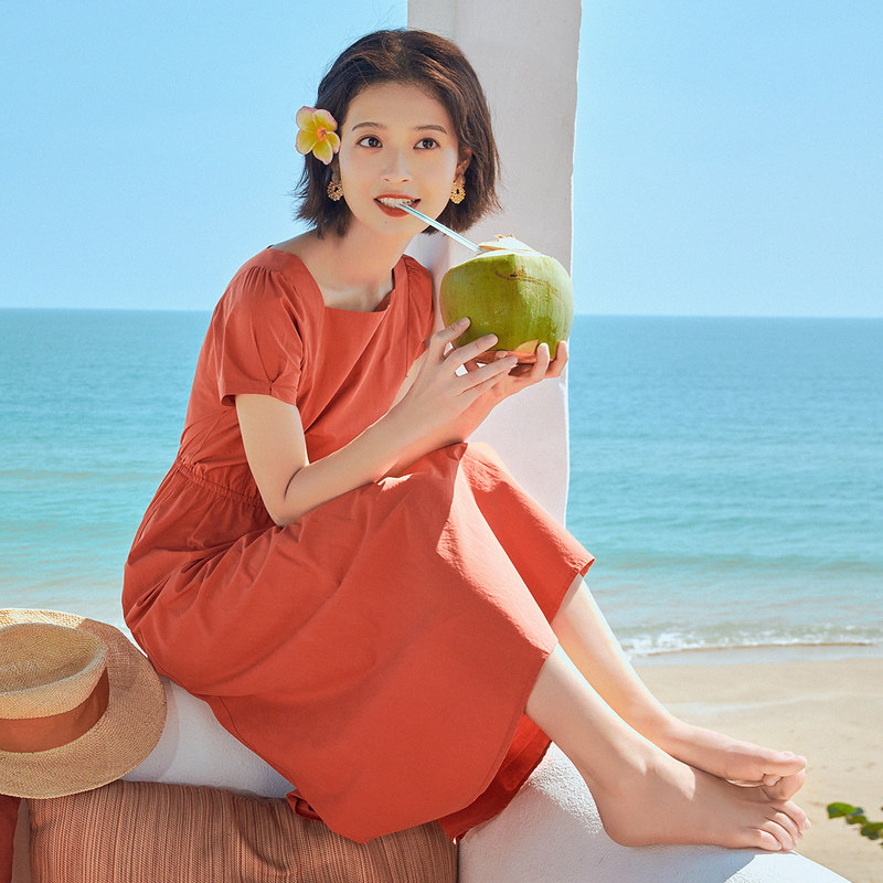  茵曼田田极客连衣裙