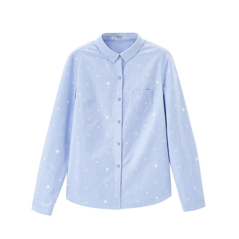  茵曼筱茵衬衫