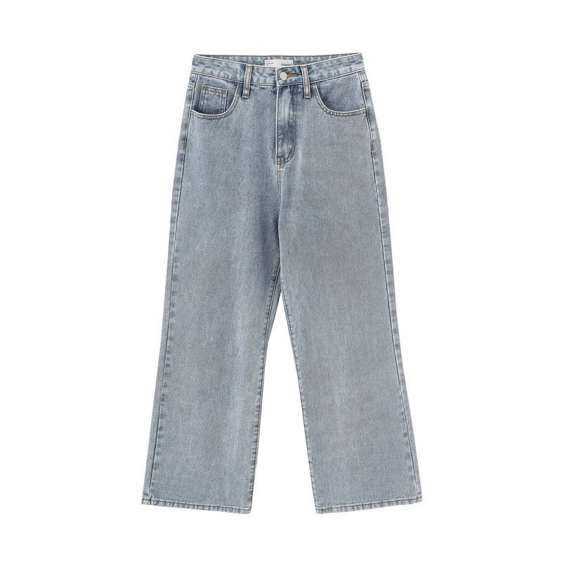  茵曼翰飞牛仔裤