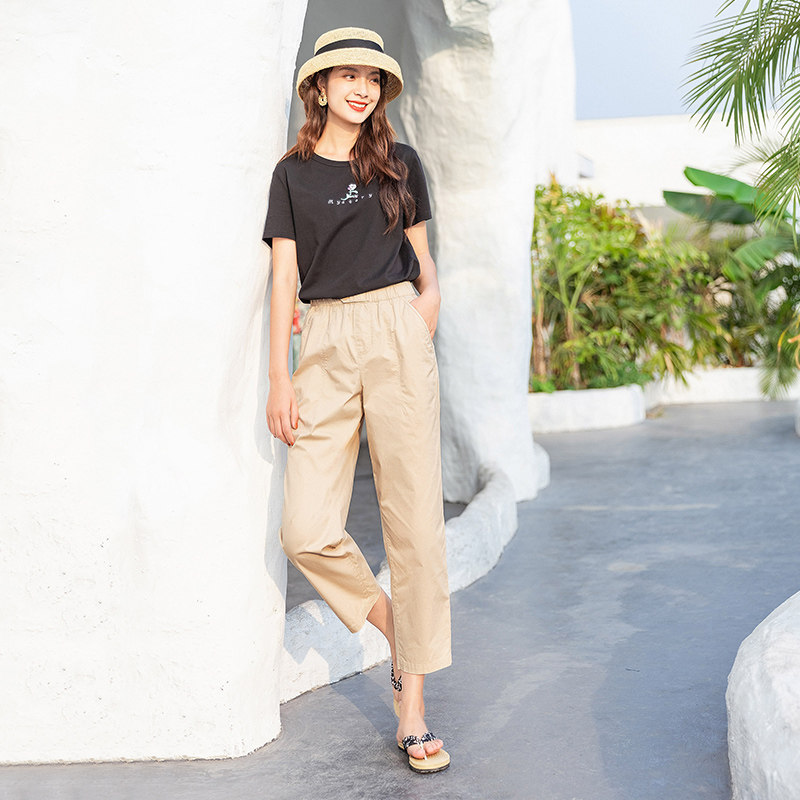  茵曼田田极客T恤