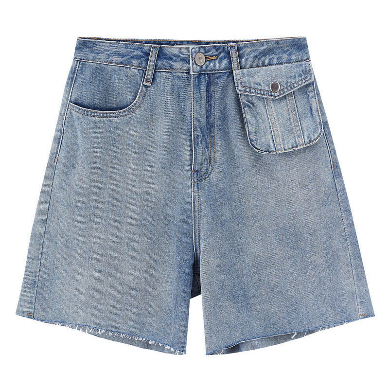  茵曼翰飞牛仔裤