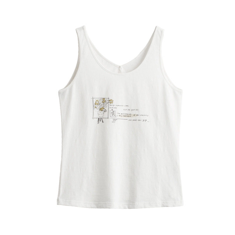  茵曼翰飞背心吊带