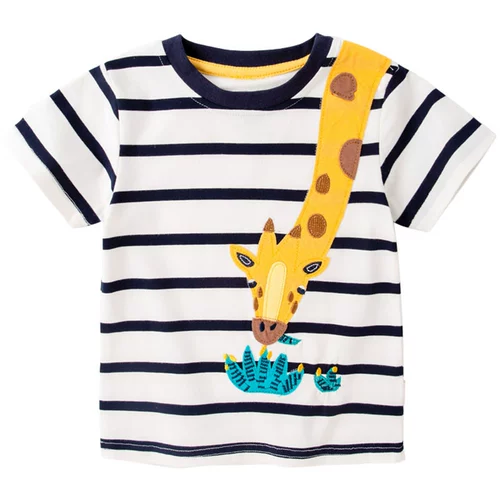 Футболка с коротким рукавом для мальчиков, детская летняя хлопковая летняя одежда, короткий рукав, детская одежда