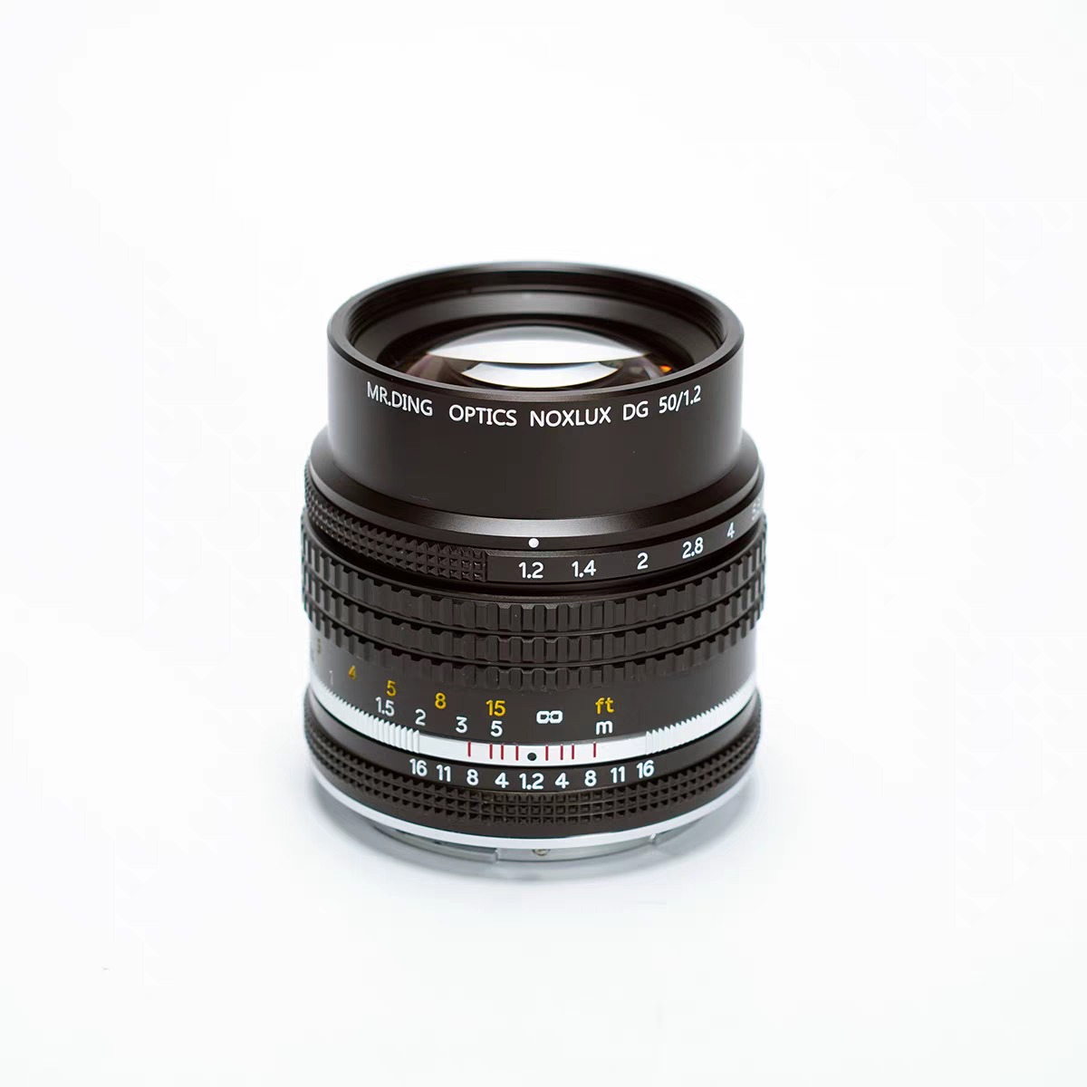 Mr.Ding Noxlux DG 50/1.2 尼康Z口 手动镜头超大光圈带合焦提示,淘宝优惠券,粉丝福利购,淘宝优惠卷