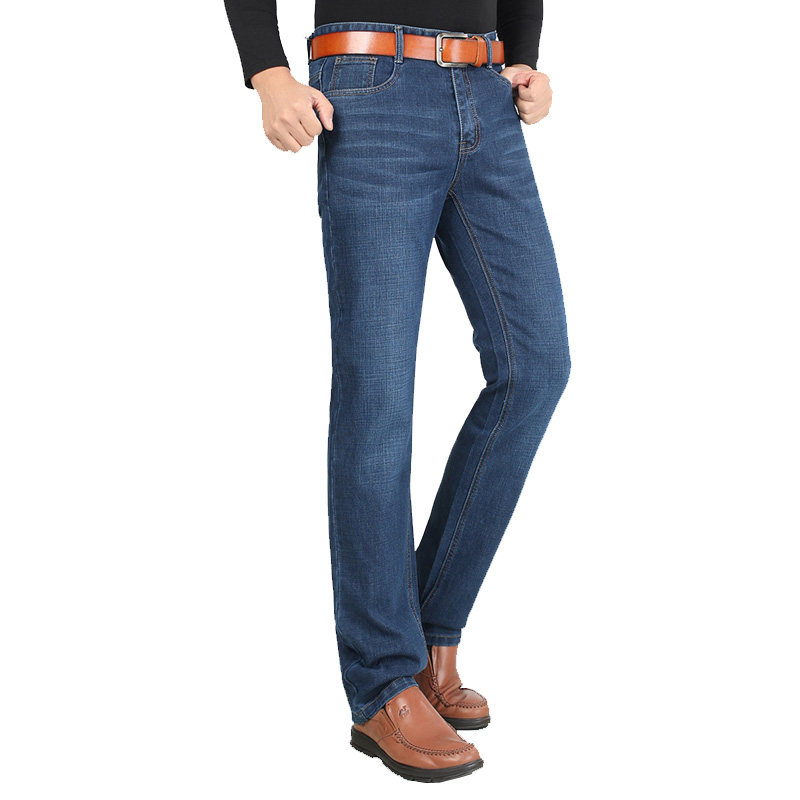 加长弹力牛仔裤男春款高腰直筒宽松商务裤长120cm高个子男裤子,淘宝优惠券,粉丝福利购,淘宝优惠卷