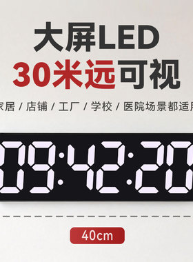 WiFi自动对时大屏LED电子时钟