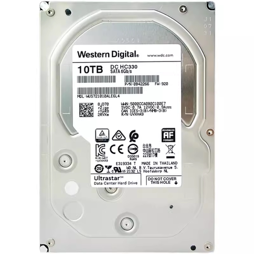 原装3.5寸10T硬盘WD西部数据WUS721010ALE6L4企业级服务器HC330 - 图3