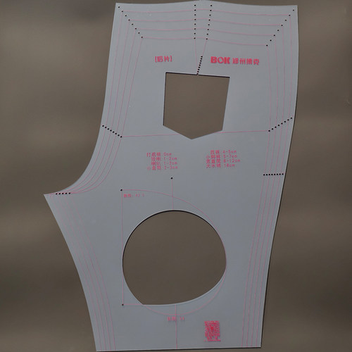 裤子原型模板尺服装裁剪模板手工打版神器PVC材质1:1比例90-180斤 - 图1