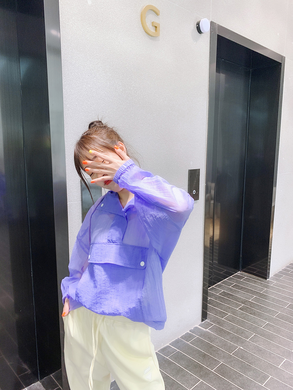 夏宽松细格起皱网纯色大口袋防晒罩衫女 自制 祖艾妈 冲锋女孩 夏宽松细格起皱网纯色大口袋防晒罩衫女 自制 祖艾妈 冲锋女孩