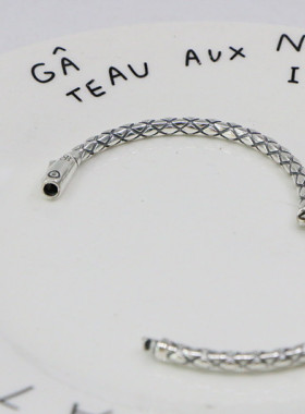 波西米亚风菱形编织配饰复古手镯